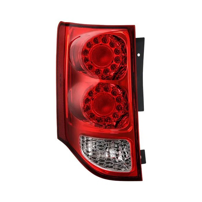 9046308 – SPYDER Tail Light Assembly, OE Replacement Red Lens Black Housing LED Bulb Single